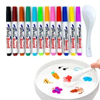 Magical Water Paint Pen Floating Ink Pen for Kids Colorful Doodle Water Pen Brushes Children Montessori Early Education Toys