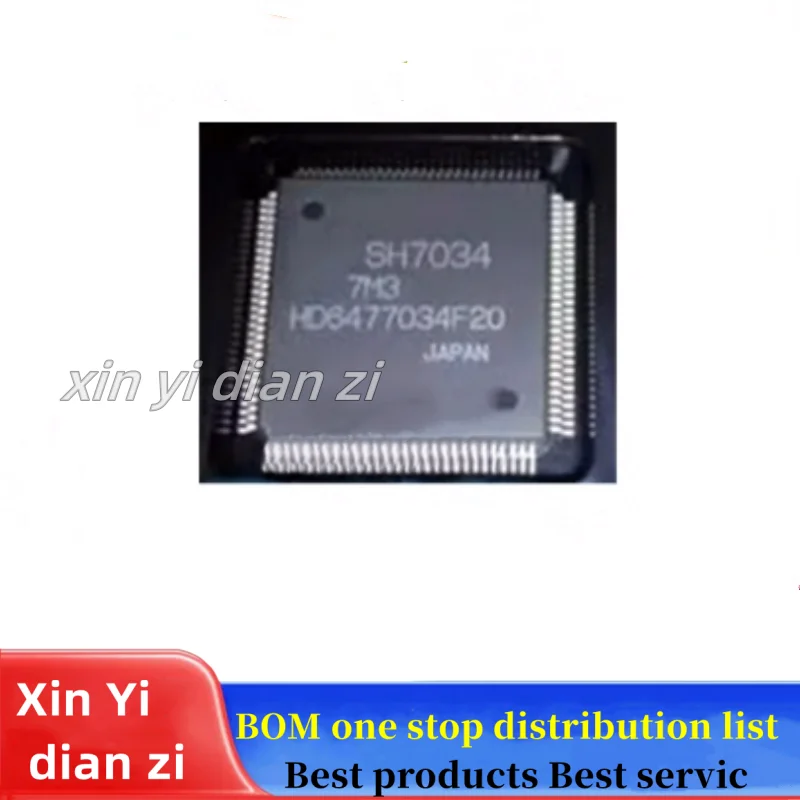

1pcs/lot HD6477034F20 HD6477034 QFP ic chips in stock