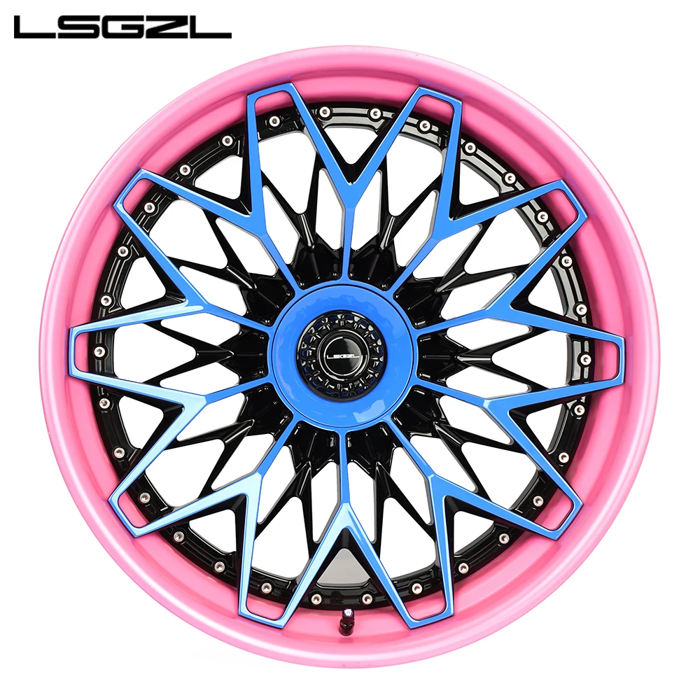 LSGZL forged wheels for McLaren Palamera 911 McLaren modified custom Lamborghini aluminum alloy wheels  m5m4 s63 g63