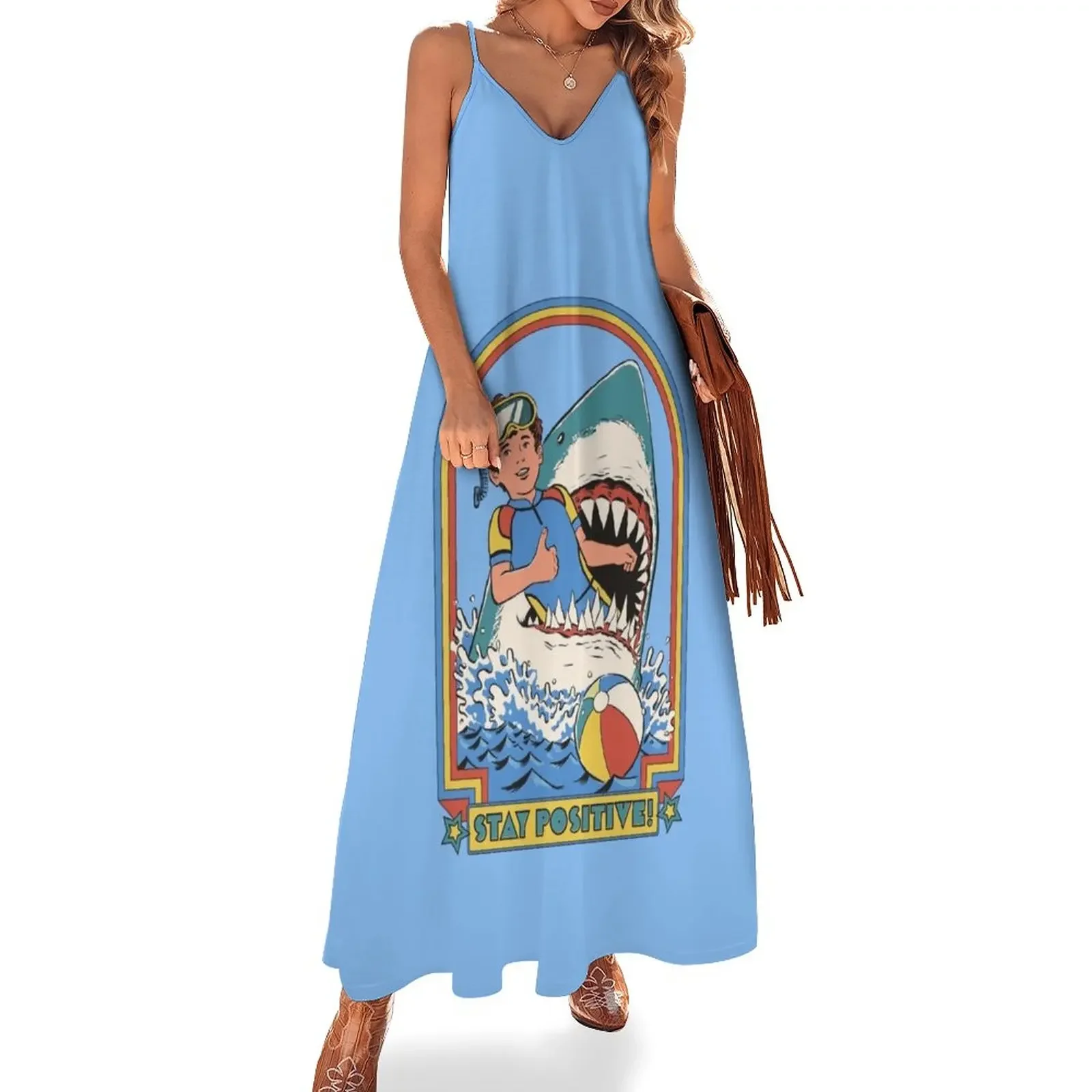 

Stay Positive Sleeveless Dress luxury evening dresses for women 2025 Dress for girls wedding guest dress 2025