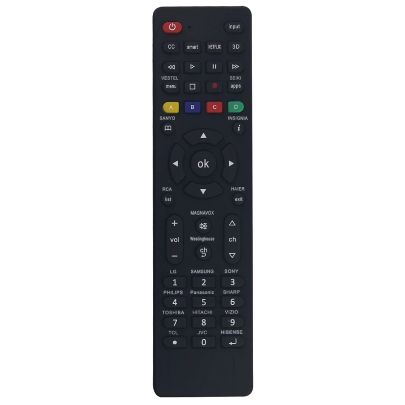 Universal Remote Control RC-G008 Replacing The TV Remote For MAGNAVOX WESTINGHOUSE LCD TV Smart Remote