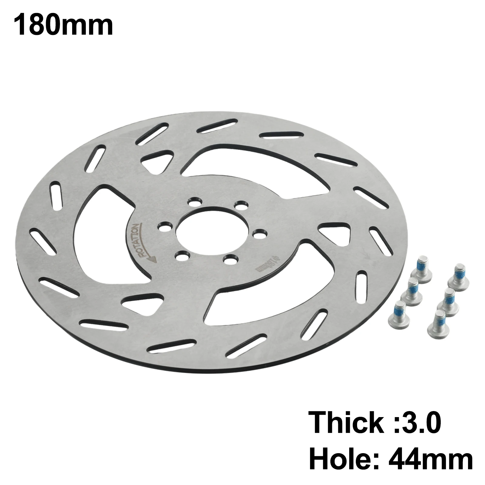 

Ebike Disc Brake Rotor E-Bike 180/203mm 6 Hole 3mm Thickened Brake Rotors For Ebike Scooter Electric Bicycle Accessories