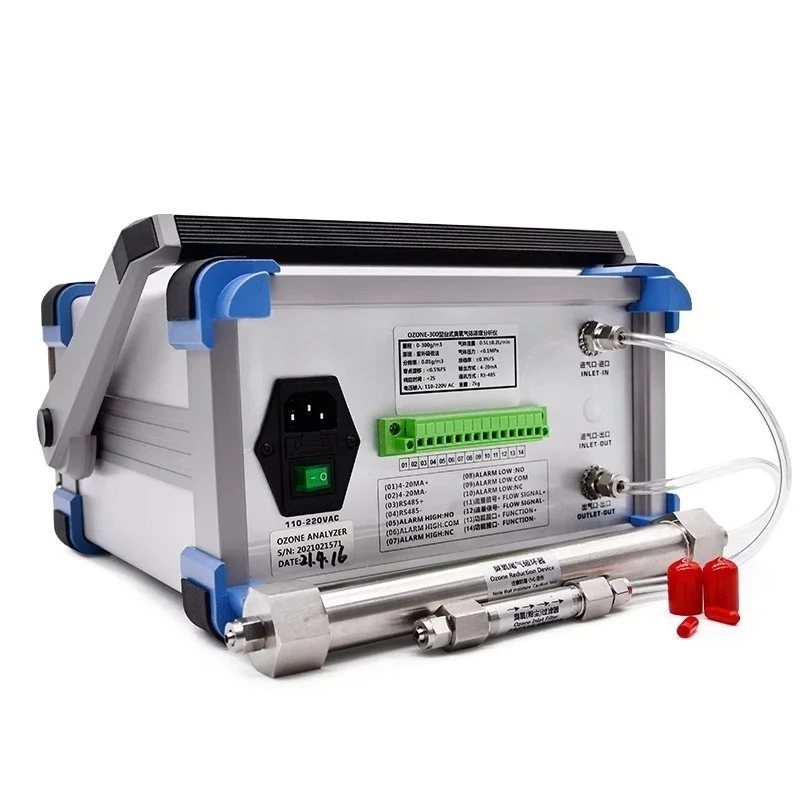 Ultraviolet absorption method online ozone concentration detector high precision high concentration dual optical path
