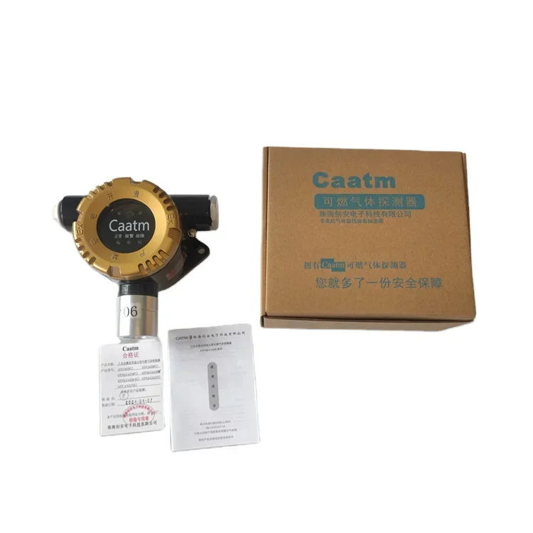

2025 hot sale CAATM GTYQ-CA228 Quick Response Quality Security Accurate Industrial Fixed gases Leak Monitor Multiple combustible