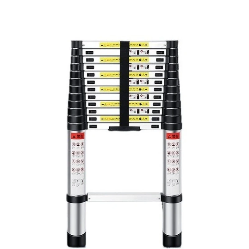 

2025 Лидер продаж, телескопическая лестница, 8 м, телескопическая лестница-чердак, утолщенная телескопическая портативная многофункциональная лестница из алюминиевого сплава