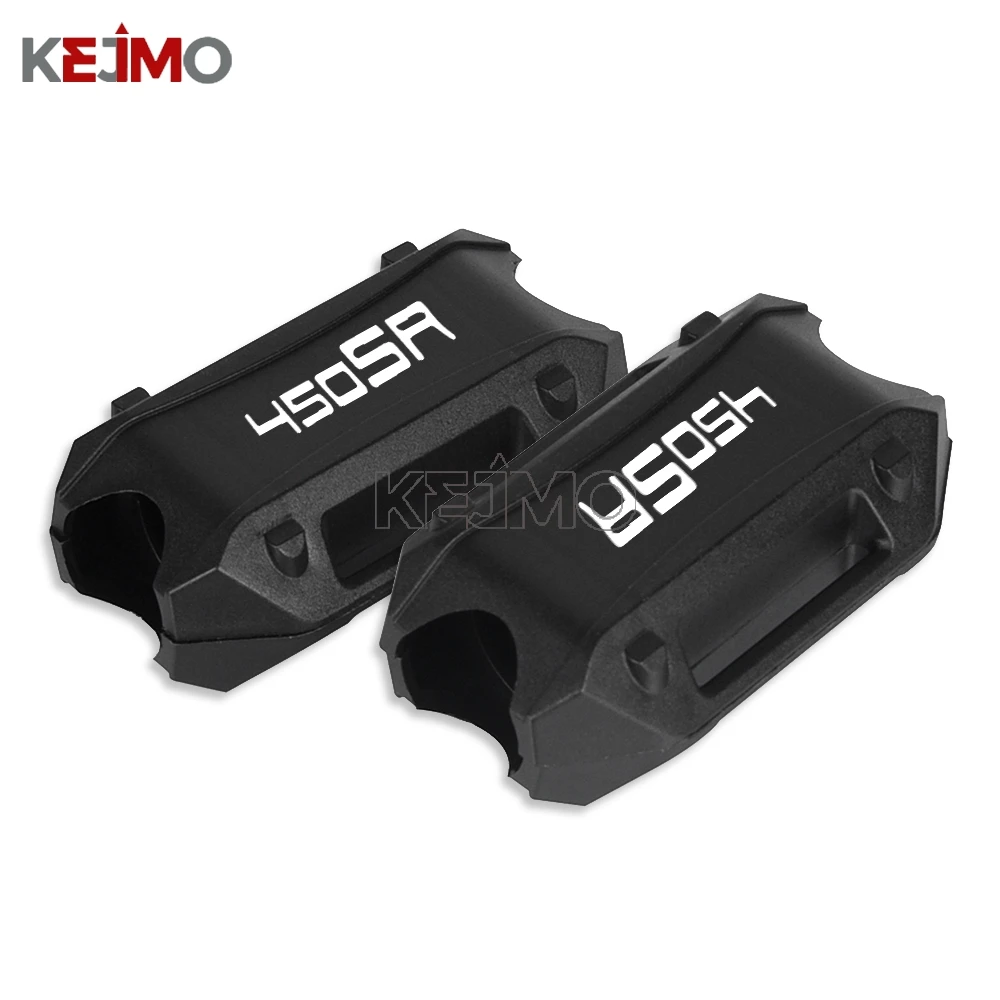 25mm 450 SR SRS SS Motorcycles Engine Crash Bar Protection Bumper Decorative Guard Block For CFMOTO CFmoto 450SR 450SRS 450SS