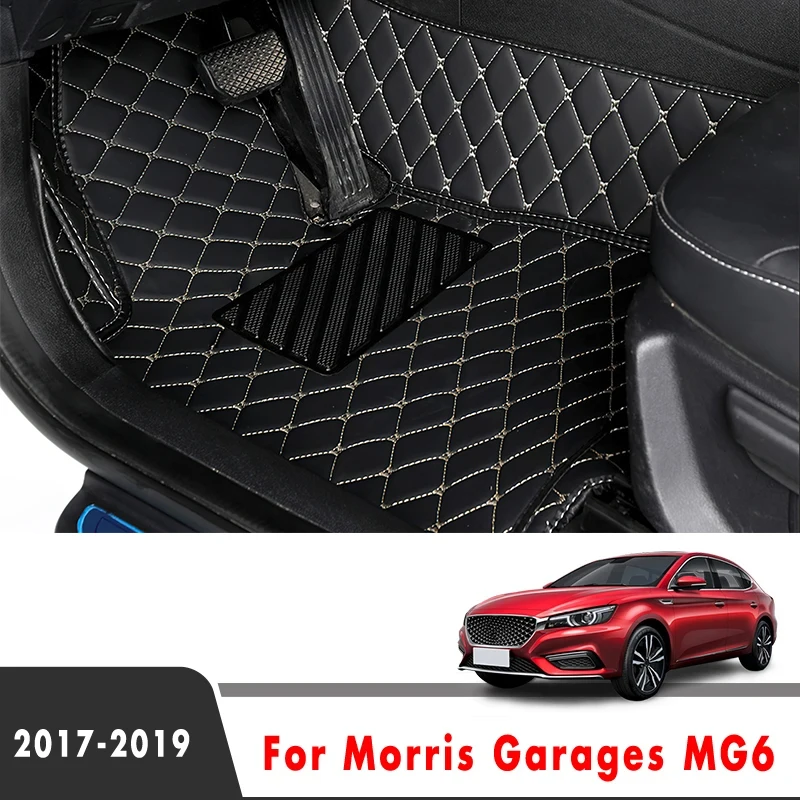 Car Floor Mats For Morris Garages MG6 2019 2018 2017 Auto Styling Interiors Accessories Car Protect Custom Waterproof Decor Rugs