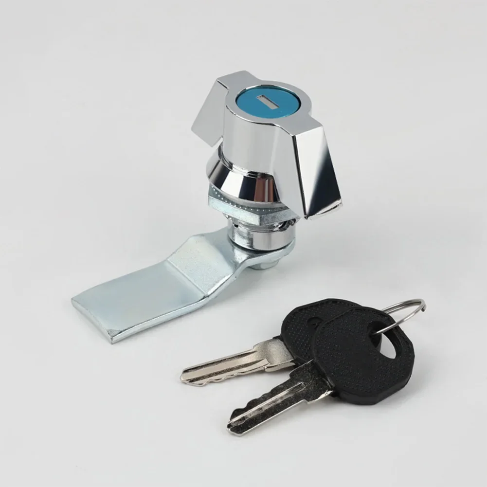 Security Lock Distribution Box Thickened Base Versatile Application Heavy Duty Storage Lock Padlock Brushed Silver
