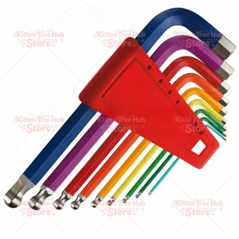 Hex Key Allen Wrench Set, Compatible with Rainbow Series