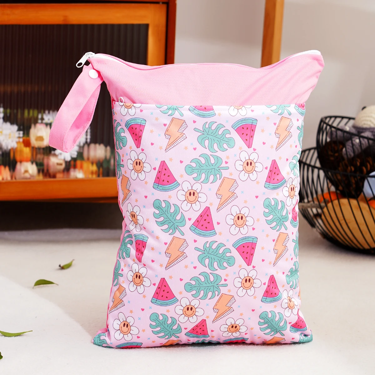 

Easy Wash Waterproof Beach Bags Baby Diaper Blanket Storage Bag Nappy Insert Tote Travel Stroller Carry Bag Size 30x40cm