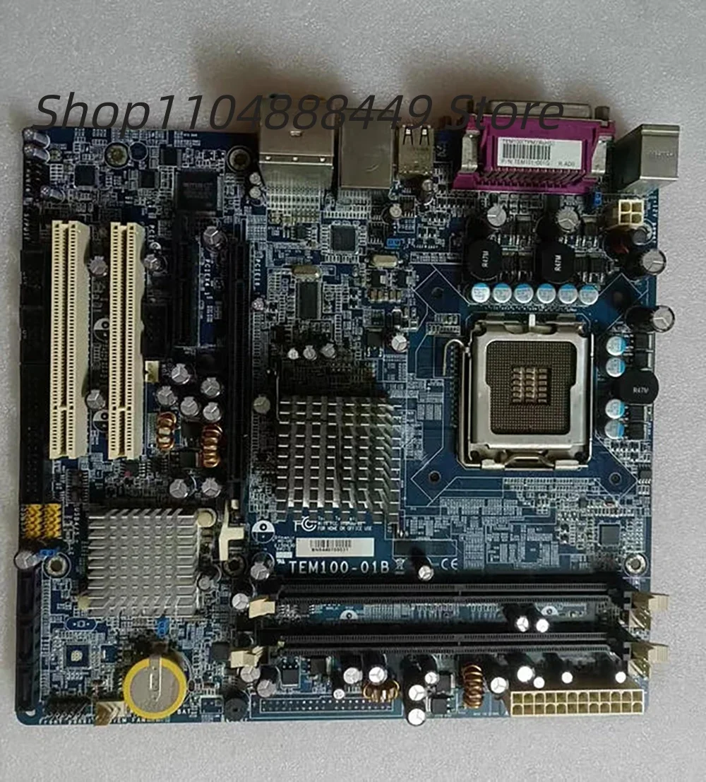 

TEM100-01B industrial control motherboard 775 motherboard