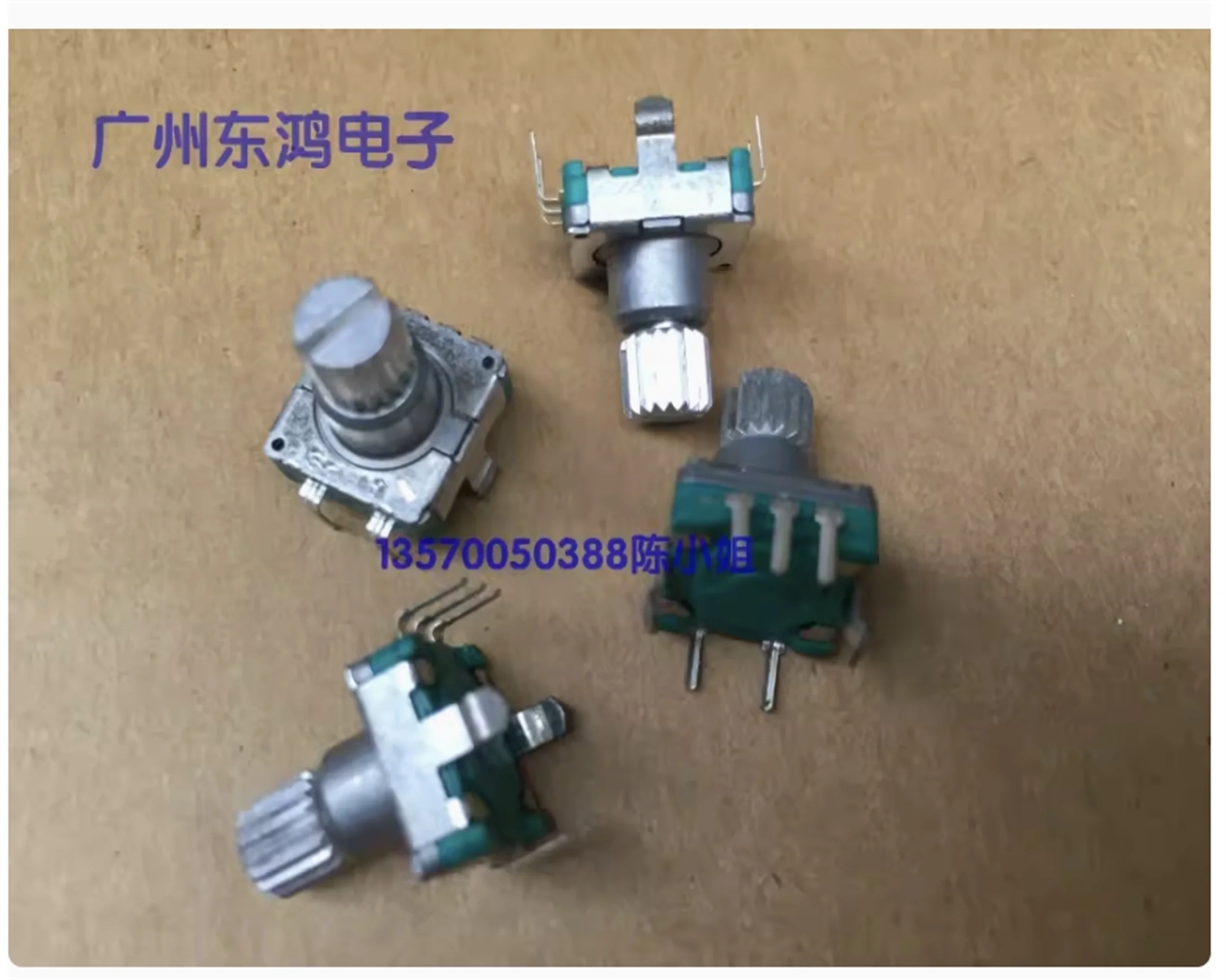 1 PCS ALPS11 Metal Axis EC11 Series Encoder 30 Positioning Numbers 15 Pulse Point with Switch 11MM Flower Axis