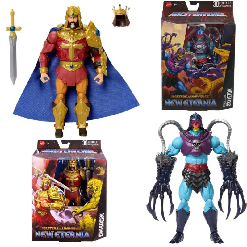 

Hot Selling Genuine Mattel Universe Giant Seaman Purple Panther Movable Doll Figurine Desktop Ornament Birthday Gift In Stock