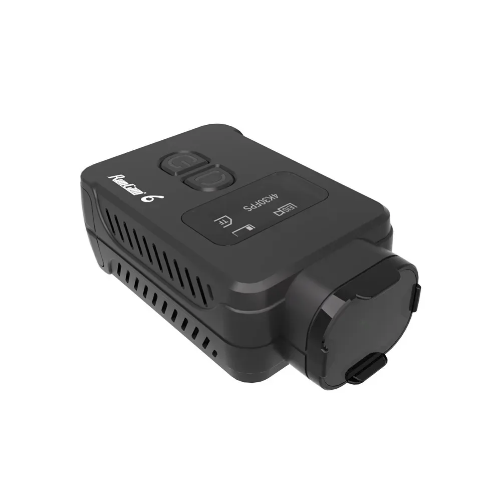 Runcam 6 4K HD SOIY IMX377 30 fps 1/2,3 Zoll 128*64 155 ° FOV WiFi anpassbares Sportkameraset für FPV Drone Flugzeug RC Modell