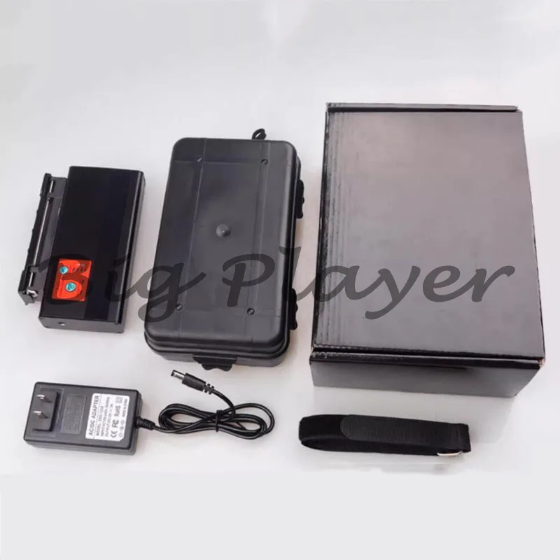 Adjustable Temperature Lithium Battery Heater - 5200mAh All Metal Tool for Heat Shrink Tube and Cable Splicing