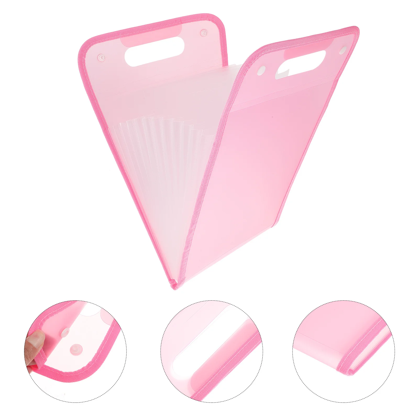 

Portable Expanding File Folder Large Capacity Multi-Pocket Waterproof Document Organizer File Storage Pouch Office School