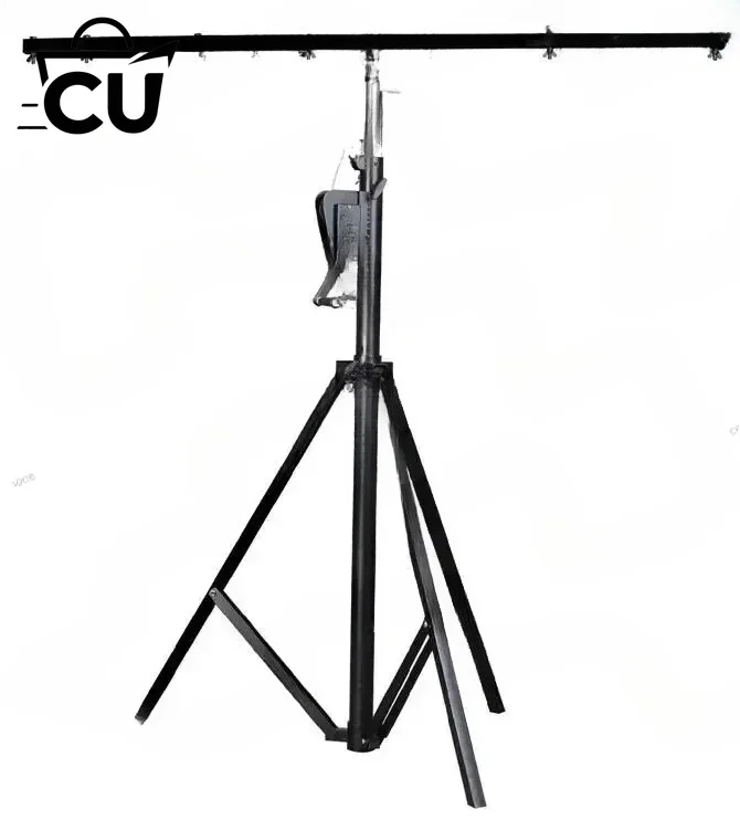 3 m 6 Position Thickened Hand-crank SHELF Stage Lighting Equipment Mobile Lifting Tripod
