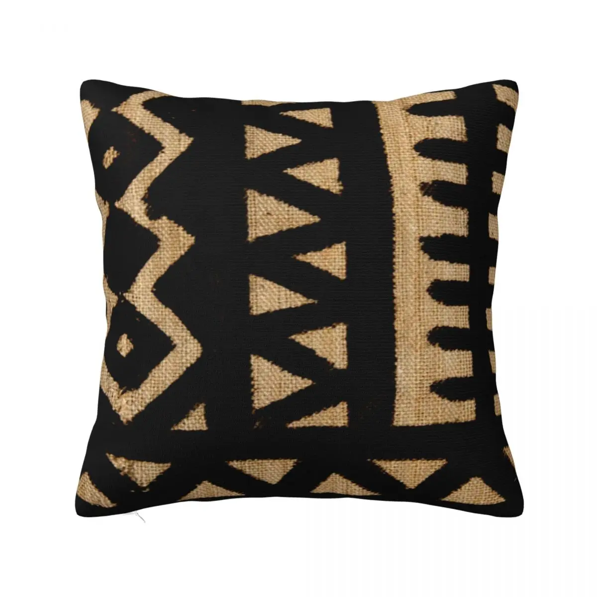 African Mud Cloth Pillowcase Soft Polyester Cushion Cover Decorative Ancient Throw Pillow Case Cover Home Zippered 18