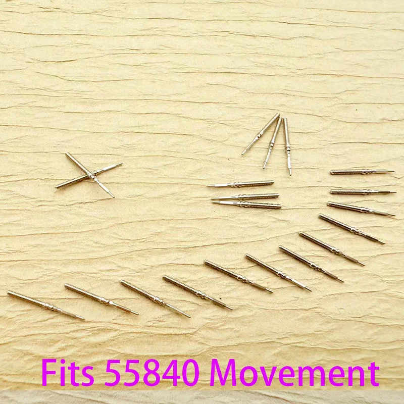 55840 Stem 55841 Stem Steel Crown Parts Crown Watch Steel Stem Kit Fit 55841 55840 Movement Stem Watch Accessories Movement part