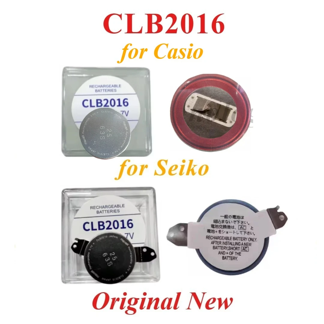 CLB2016 for SEIKO 7X52 for GPW-1000 CLB 2016 3.7V for Seiko Original Bracket Solar Charging Battery CLB-2016 Integrated Chip