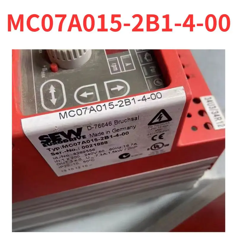

90% new MC07A015-2B1-4-00 frequency converter tested OK
