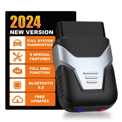 Portable HUMZOR Z100 Full System Car Diagnostic Tool  Bidirectional Testing BlueTooth Obd2 Scanner