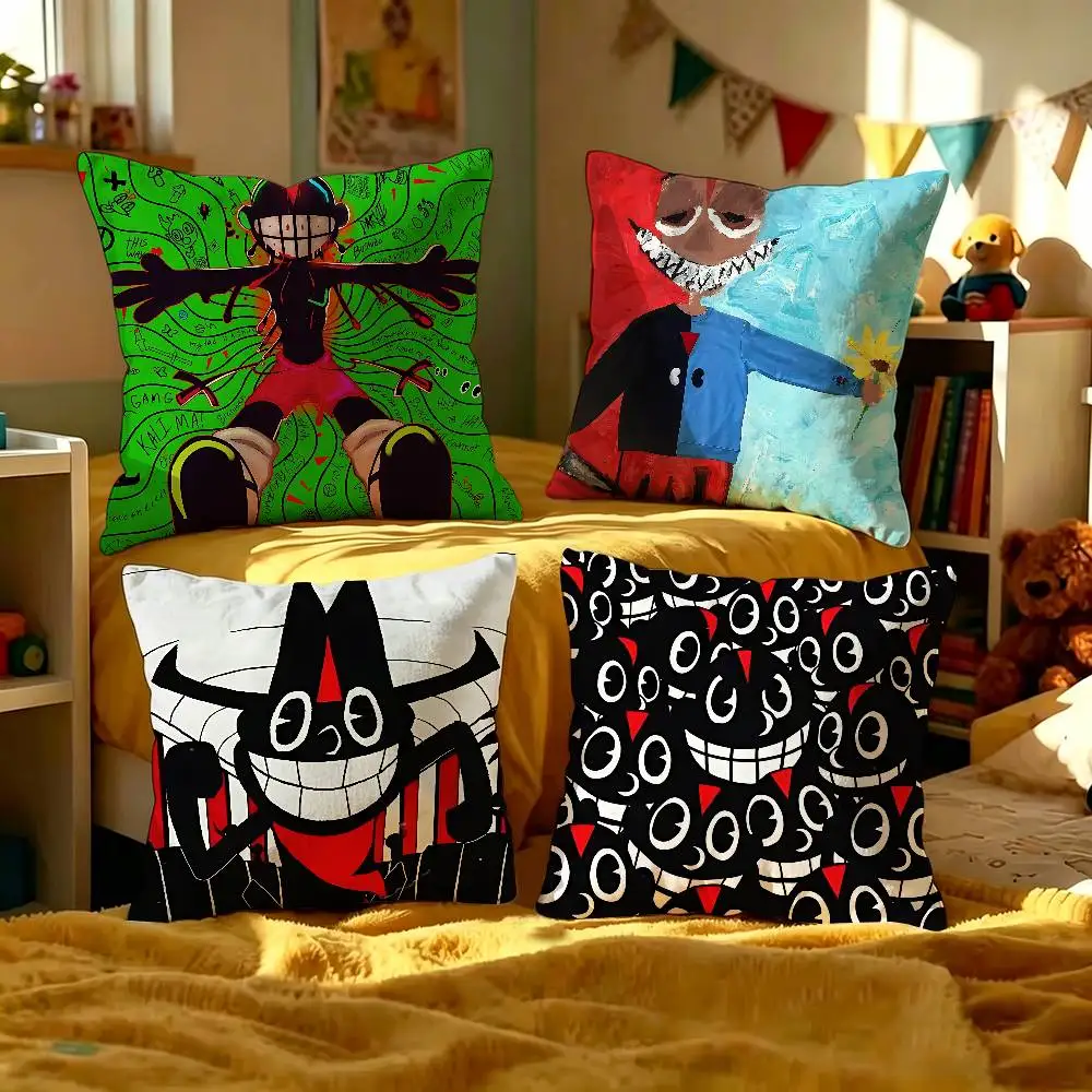 Rapper L-Lil Darkie Pillow Cushion Cover Pillowcase Living Room Sofa Home Decor Customized