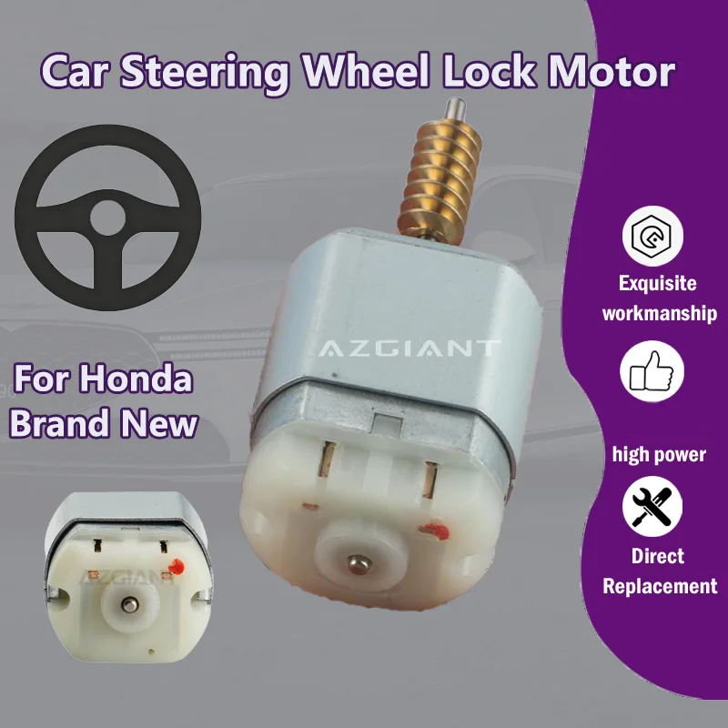 

AZGIANT 12384 RPM Car Ignition Steering Column Lock 12V motor actuator For Honda Fit MK3 MK3 /Civic MK10 /CR-V /HR-V Replacement