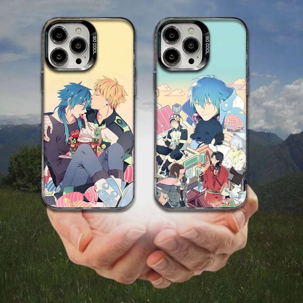 

Dramatical Murders Aoba Phone Case For iPhone 16,15,14,13,12,11,8,7,Pro,Max,Plus,Mini,XS,SE Anti Fall Black Matte Hard