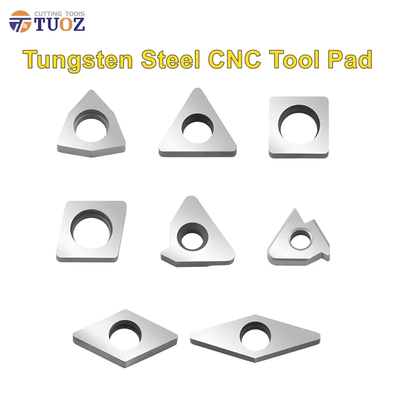 

10 шт., твердосплавная вольфрамовая стальная прокладка для инструментов с ЧПУ MT1603 MT2204 STM1603 MW0804 MC1904 MD1504 MD1506 MS1204 MC1204 MV1603