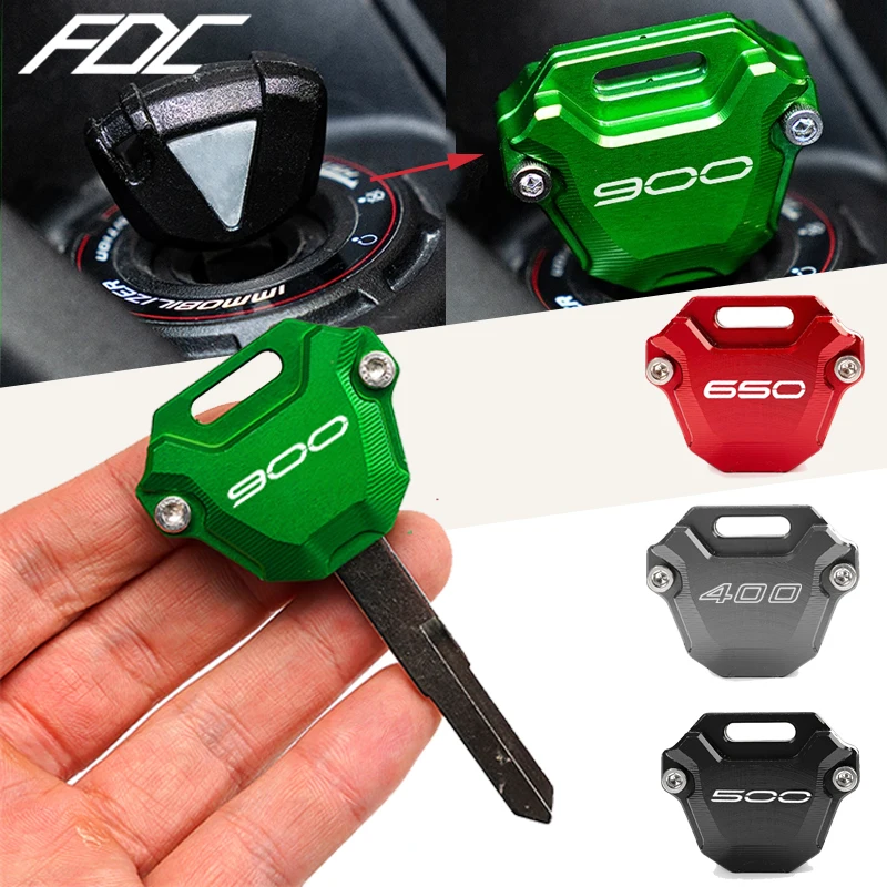 For KAWASAKI Z900 RS SE Ninja 500 650 400 SE versys 650 Z650 Z400 Z500 Motorcycle Accessories Aluminum Key Case Cover Protector