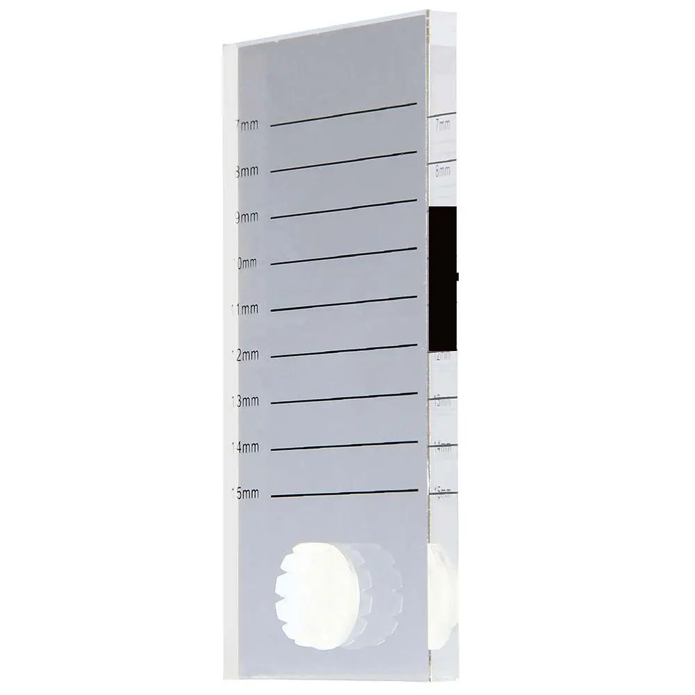 كاذبة رمش حامل رمش علامة الوسادة أدوات تجميل واضح رمش لوحة جلدة الغراء البليت كاذبة لاش بلاط رموش زائفة صينية