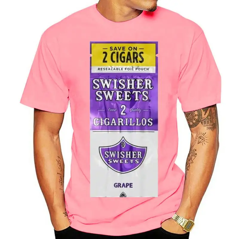 NEU Swisher Sweets - Grape - White T-Shirt - Ships Fast! High Quality!