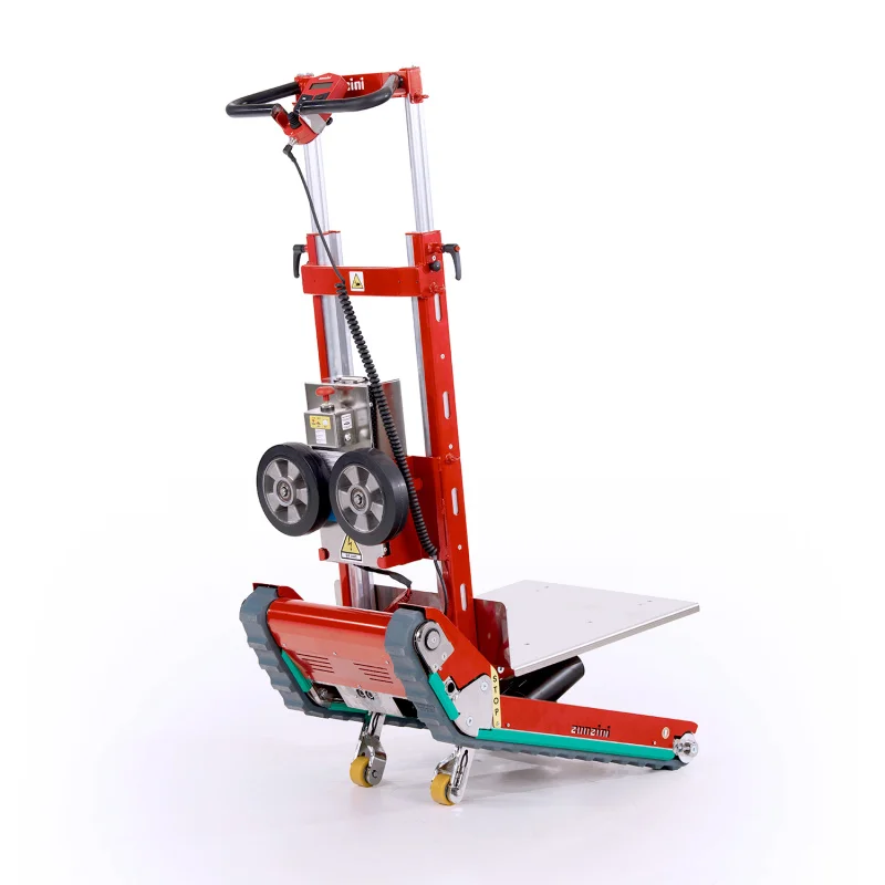 custom.ZONZINI Domino Stair Climber AGM Battery Powered Load Stabilization Heavy Material Transport 300 kg Capacity Mad