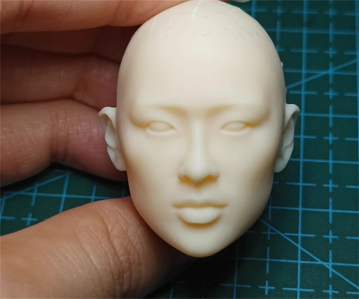 Zhang Ziyi 1/6 Scale Singe Star l  Mode Male Solider Head Sculpt For 12 inch figure toys