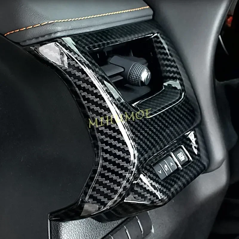 For Lexus UX200 UX250h UX300e 2019-2022 Center Console Side Air Vent Cover Trims Carbon Fiber