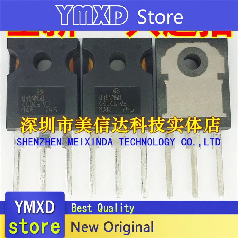 10pcs/lot New Original 45A500V W45NM50 STW45NM50 TO247 Field Effect Tube In Stock