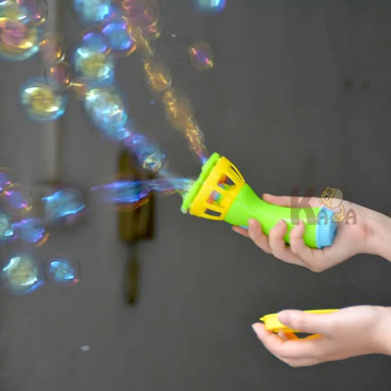 New Electric Bubble Machine Toys For Kids Puzzle Outdoor Parent-child Interaction Bubble Blowing Toys Props Fan Bubble Machine