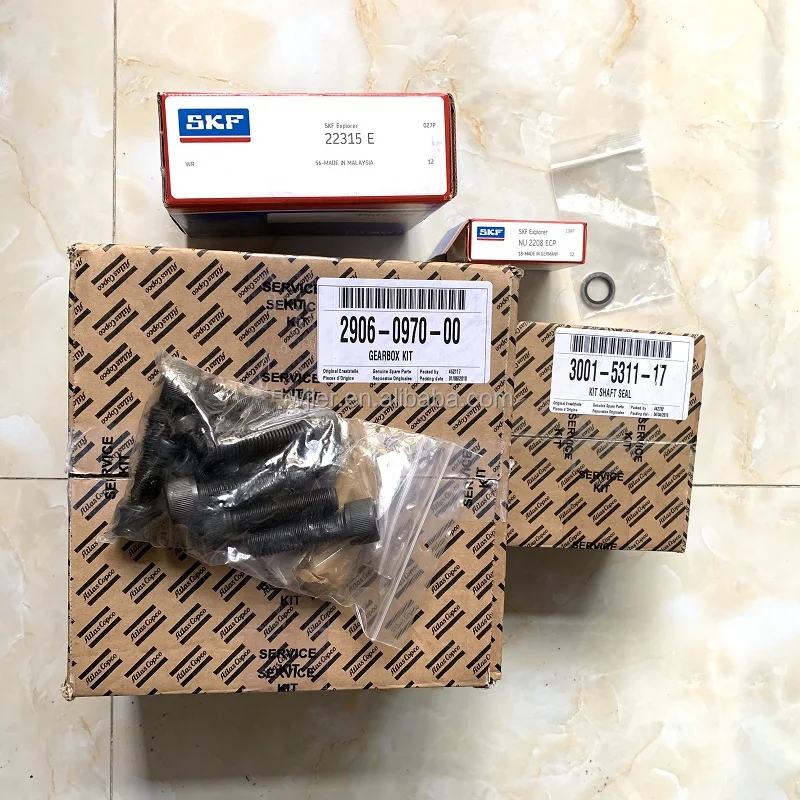 ZH6000 GEARBOX INSPECTION KIT screw air compressor spare parts 2906906100