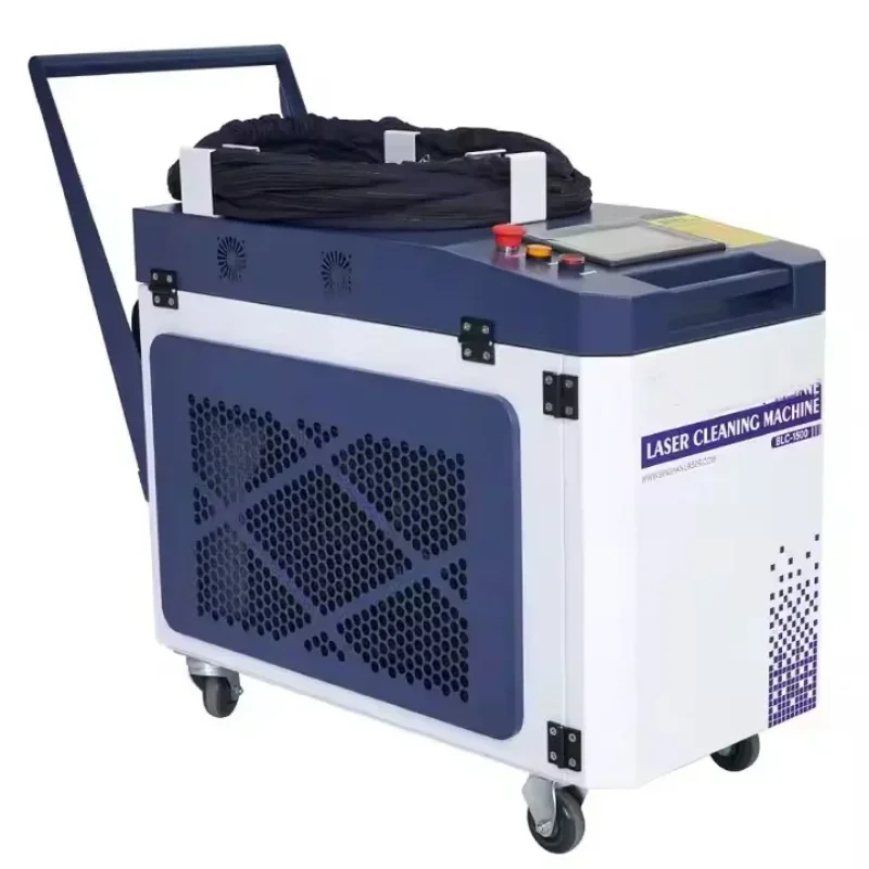 high power 1000w 2000w 3000 watt handheld metal paint paint rust laser cleaning machine