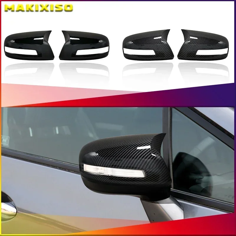 

For Honda CIVIC 2012 2013 2014 2015 Gloss Black Side Rearview Rear View Mirror Cover