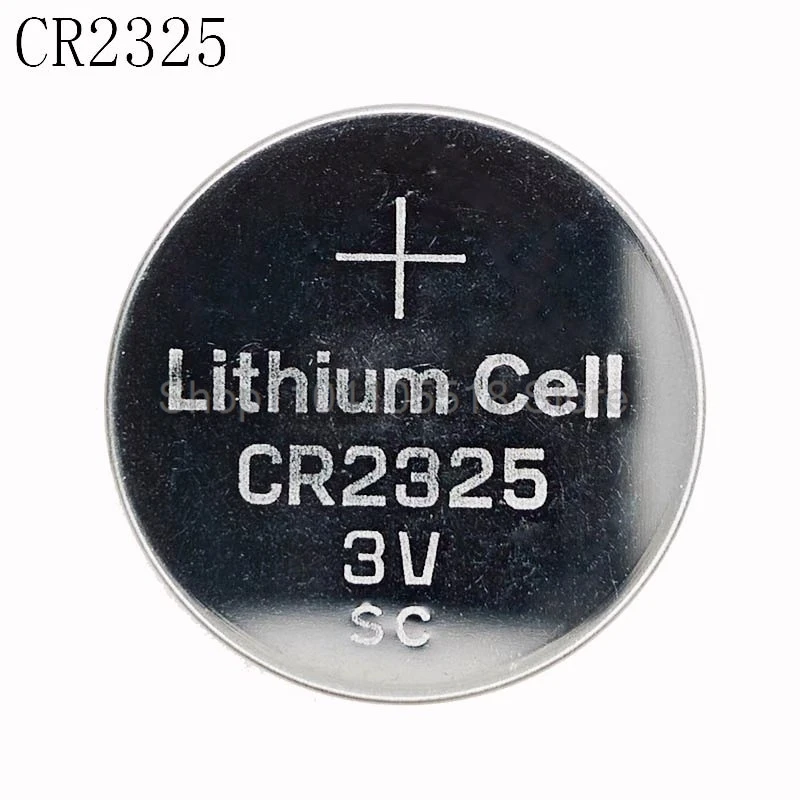 10 Uds CR2325 baterías de botón 2325 3V batería de litio para controles remotos relojes electrónicos