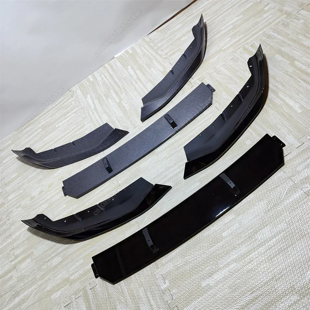 For BMW 5 Series G30 G31 LCI M Performance Style 520i 530i 530d M550i 2020-2023 Front Bumper Lip Spoiler Splitter Bodykit Tuning