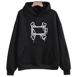 Hunter dRONES-Hoodies De Lã De Manga Longa, Moletons Casuais, Streetwear Hoody Y2K Roupas, Pulôveres De Impressão, Primavera e Outono