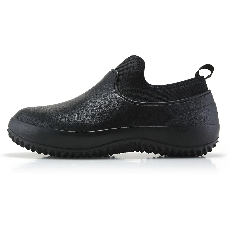Unisex Men Rain Boots Waterproof Chef Shoes Non-Slip Men Water Shoes Outdoor Flat Rain Shoes Kitchen Work Women Shoe Plus Size49 view 4
