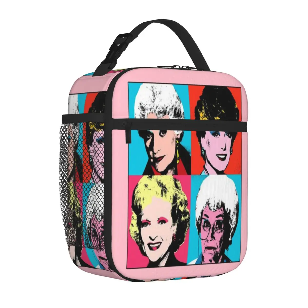 Bestselling Golden Girls Pastel Food Storage Bag Countryside Trip Shoulder Lunch Bag