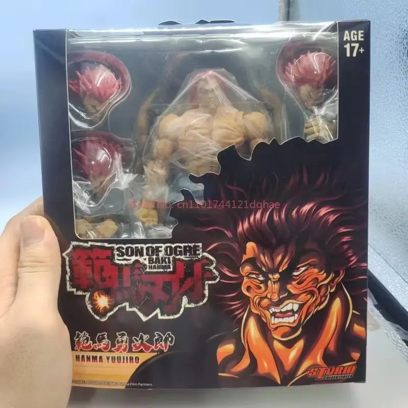 Storm Toys 1/12 Baki Hanma Vanma Yujiro, figurine d'action en tissu véritable, modèle de collection articulé pour adultes
