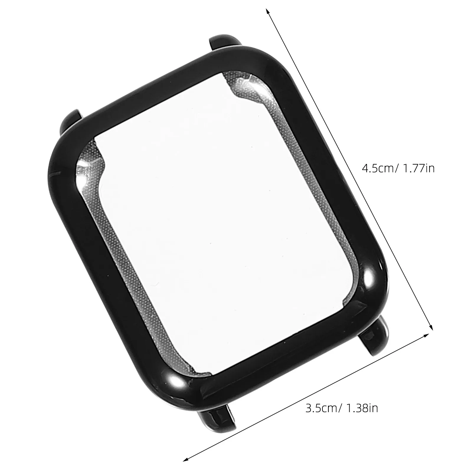 3Pcs Tpu Watch Shell Protective Install Disassemble Excellent Adaptability Perfect Fit for Smart Watch Accessories