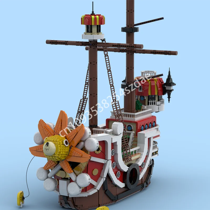 

8943pcs MOC The Thousand Sunny Pirates Building Blocks Educational STEAM Learning Christmas toy Gift Kids Brick Constructing