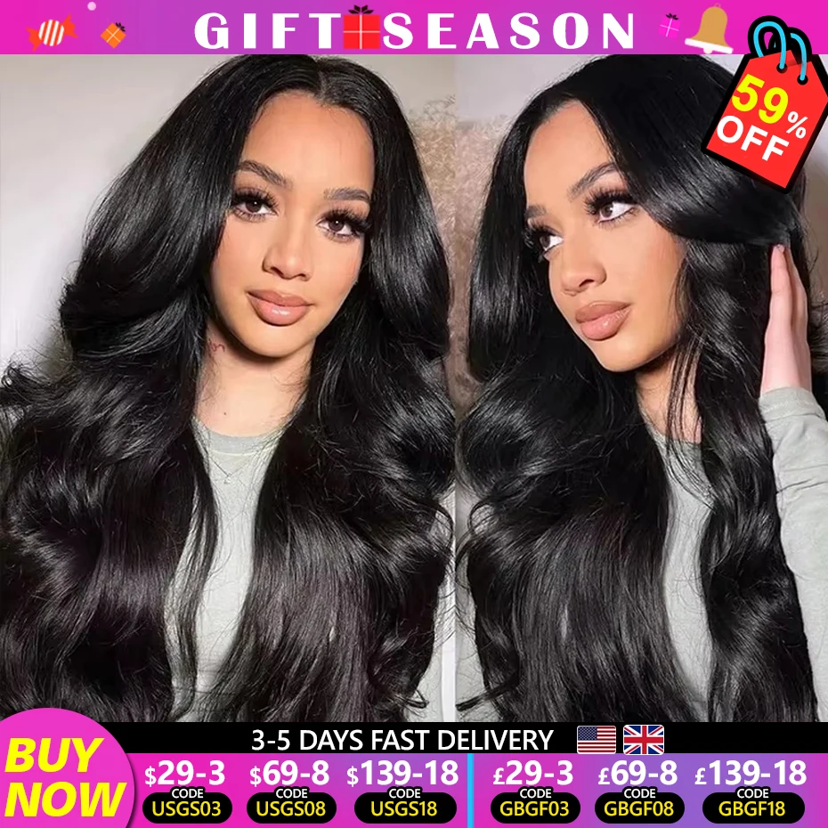 36inch Transparent Lace Frontal Wig Human Hair for Women 13x4 13x6 Body Wave Lace Front Wig Pre Plucked Peruvian Remy Jarin Wig